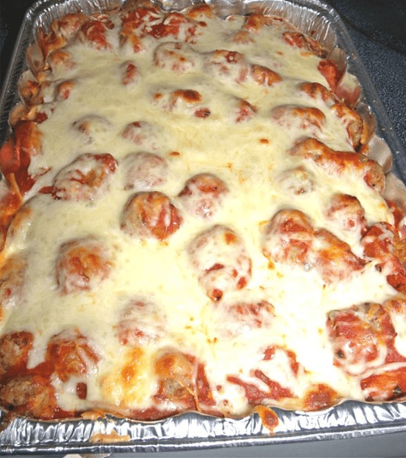 MEATBALL SUB CASSEROLE