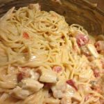 Easy Spicy Southern Chicken Spaghetti