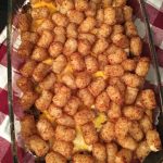 CHEESEBURGER TATER TOT CASSEROLE