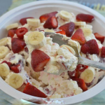 Strawberry-Banana Cheesecake Salad