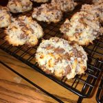 Low calorie Almond Joy Cookies