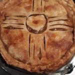 Green Chile Cheddar Apple Pie
