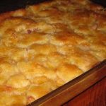 Lazy Peach Cobbler  Recipe
