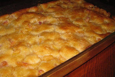 Lazy Peach Cobbler  Recipe