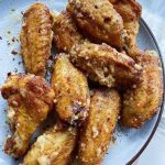 Crispy Parmesan Garlic Wings