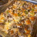 Philly Cheese Steak Casserole