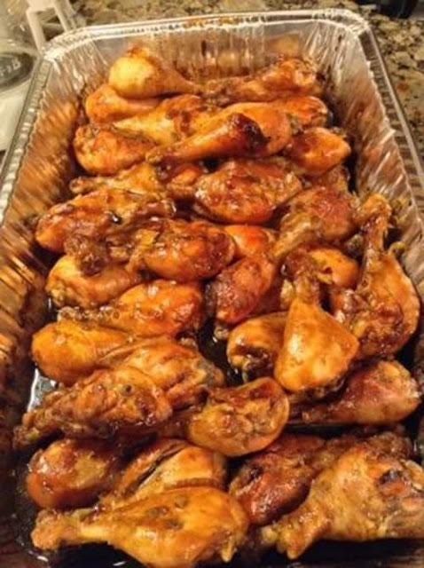 Caramelized Baked Chicken Wings