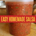 Easy Homemade Salsa