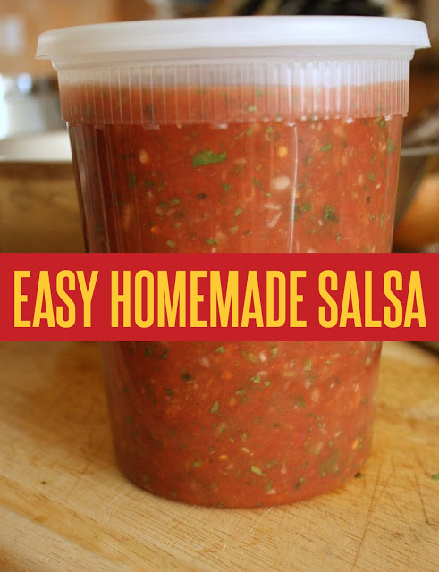 Easy Homemade Salsa