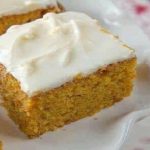 Pumpkin bars recipe
