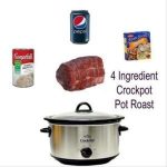4 Ingredient Crockpot Pot Roast Recipe