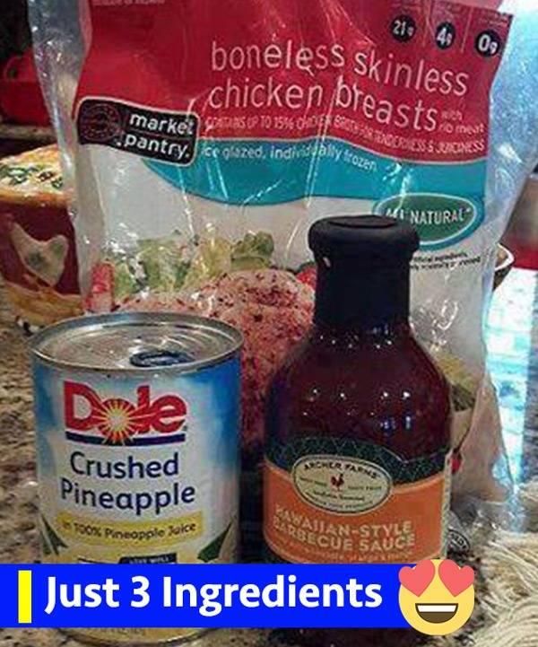 Crockpot Hawaiian Chicken