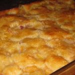 “Lazy Man’s” Pie- Peach Cobbler
