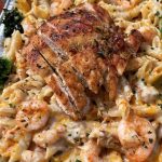 CHICKEN AND SHRIMP PASTA ! Food insurance