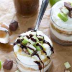 Cheesecake Stuffed Snickers Apple