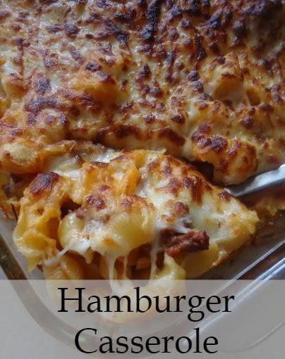 HAMBURGER CASSEROLE