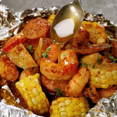 SHRIMP BOIL FOIL PACKS
