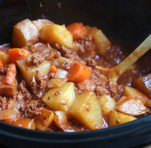 Slow Cooker Poor Man’s Stew