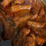 Ribs in Chile morita y guajillo