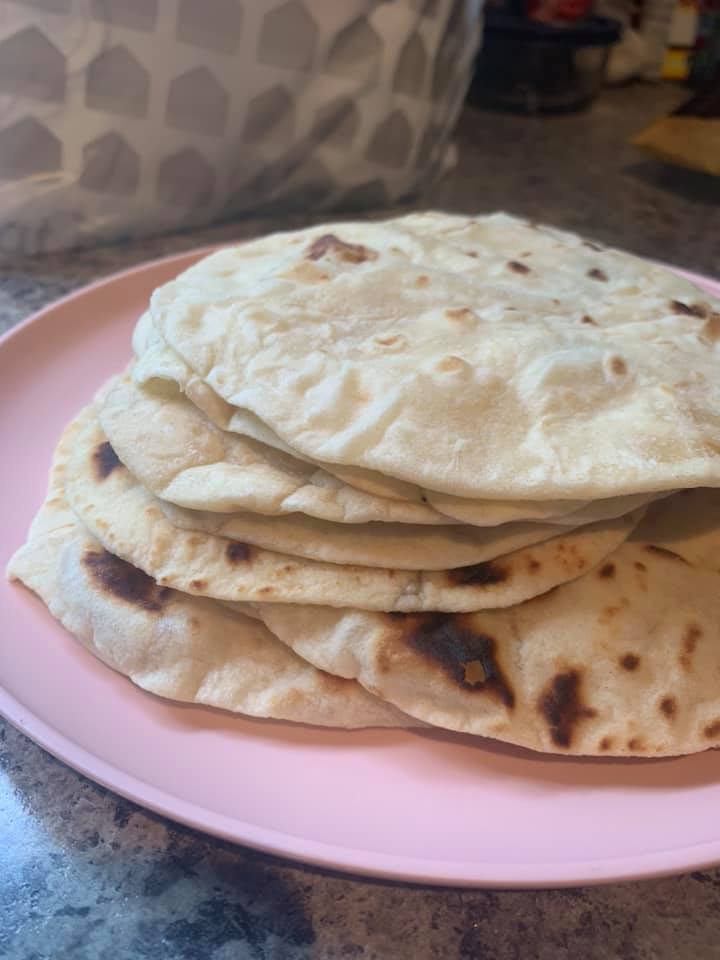 homemade tortillas