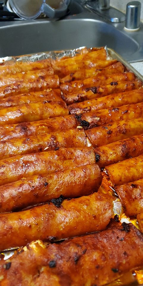 Enchiladas rojas