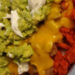 Lazy hot cheetos nachos