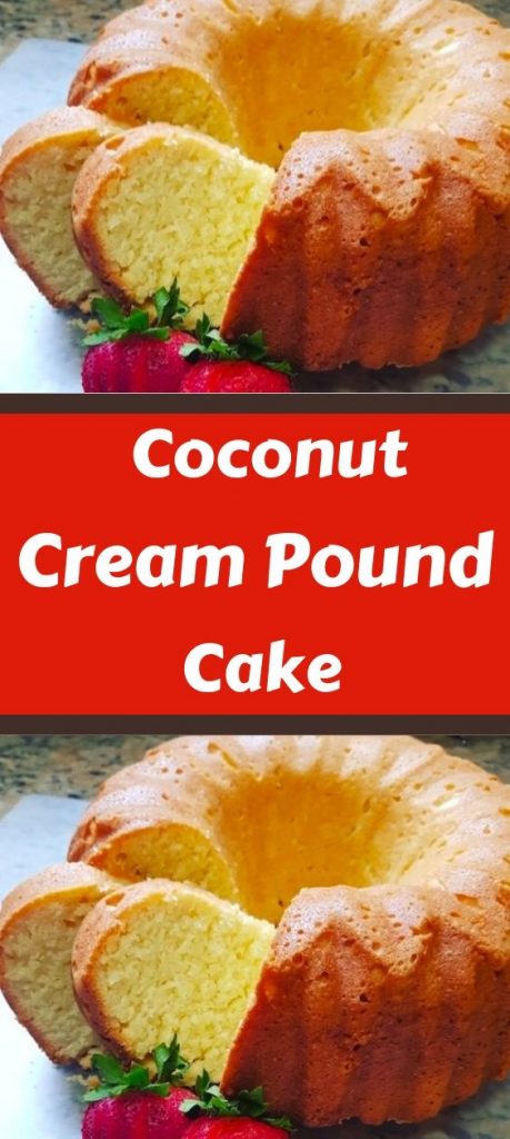 Coconut Cream Pound Cake Recipe
