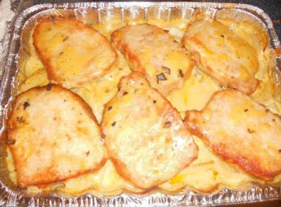 Pork Chop Potato Casserole