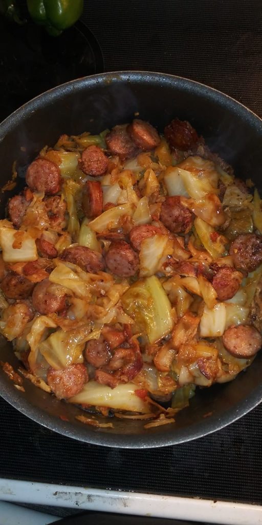 Cajun Cabbage Jambalaya