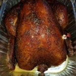 #Turkey cooked in a smoker