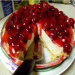 Homemade Cherry Cheesecake