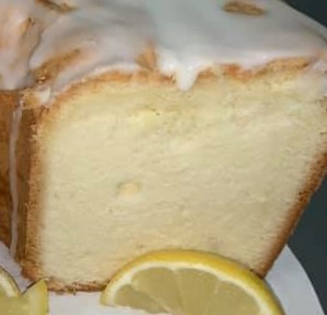 Homemade Lemon Pound Cake
