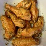 Spicy garlicky honey lemon pepper wings