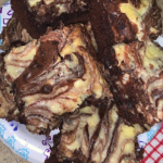 Cheesecake brownies