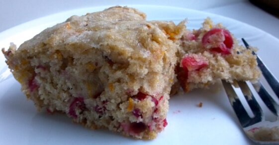 CRANBERRY ORANGE CAKE