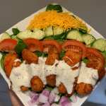 Grilled Buffalo Chicken Salad