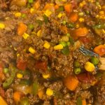 Carne Molida con verduras