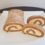 Carrot Cake Roll with Cream Cheese Filling