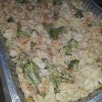 CAJUN CHICKEN AND BROCCOLI ALFREDO