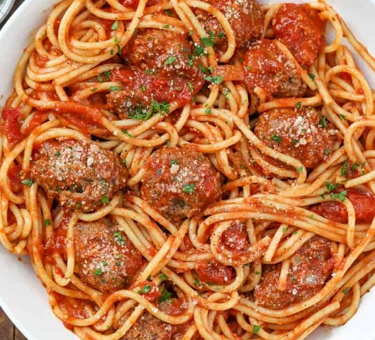 spaghetti meatball recipe