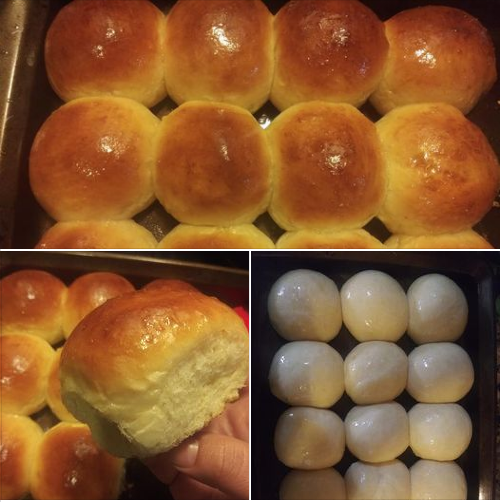 Pan de leche(sweet rolls)