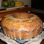 Key lime pound cake