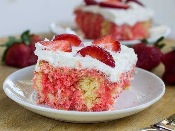 Strawberry Poke Cake
