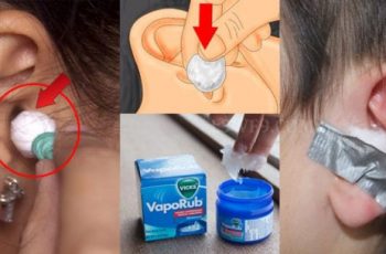 She Puts Vaporub On A Cotton Ball And Sticks It In Her Ear… Moments Later? Incredible!