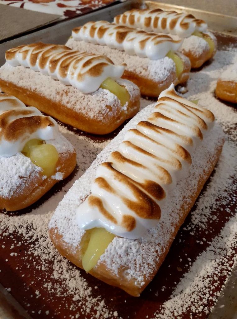 pastel merengue de limon