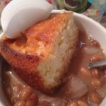 Crockpot Pinto Beans and Cornbread