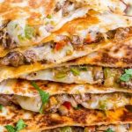 CHEESE STEA QUESADILLAS