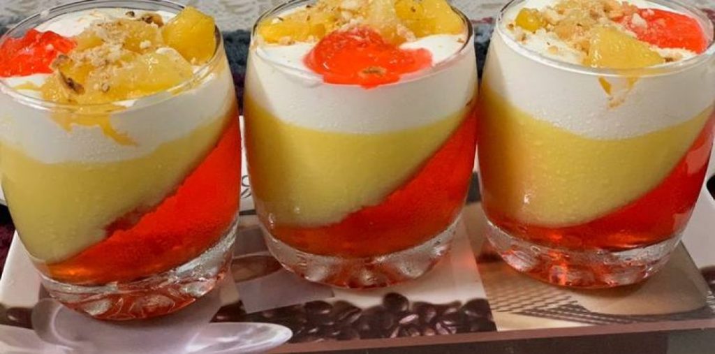 Custard Trifle – Custard Fruit Trifle