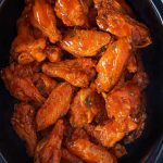 Fried Wing Flats Drizzled With Honey Lemon Pepper