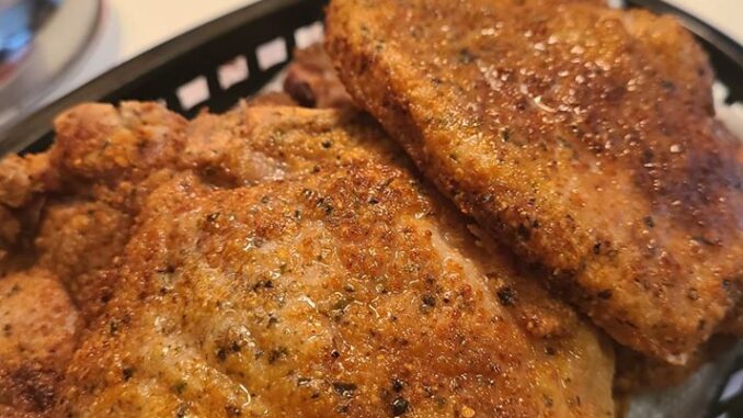 Pan Fried Pork Chops Recipe